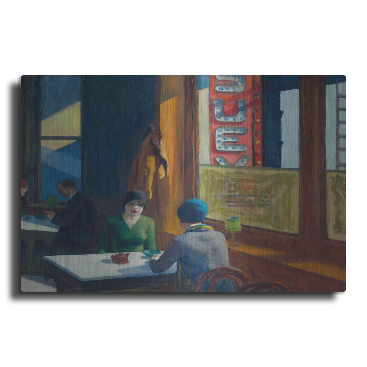 'Chop Suey' by Edward Hopper – Metal Wall Art