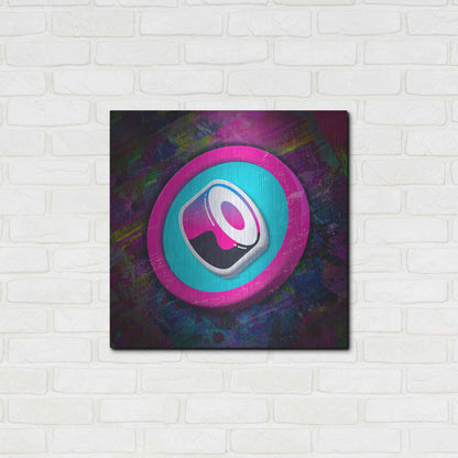 Luxe Metal Art 'Sushi Crypto' by Luxe Metal Art Portfolio,24x24