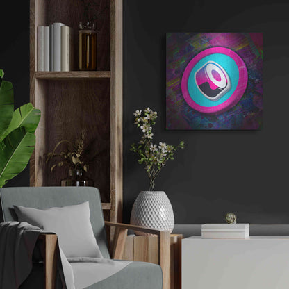 Luxe Metal Art 'Sushi Crypto' by Luxe Metal Art Portfolio,24x24