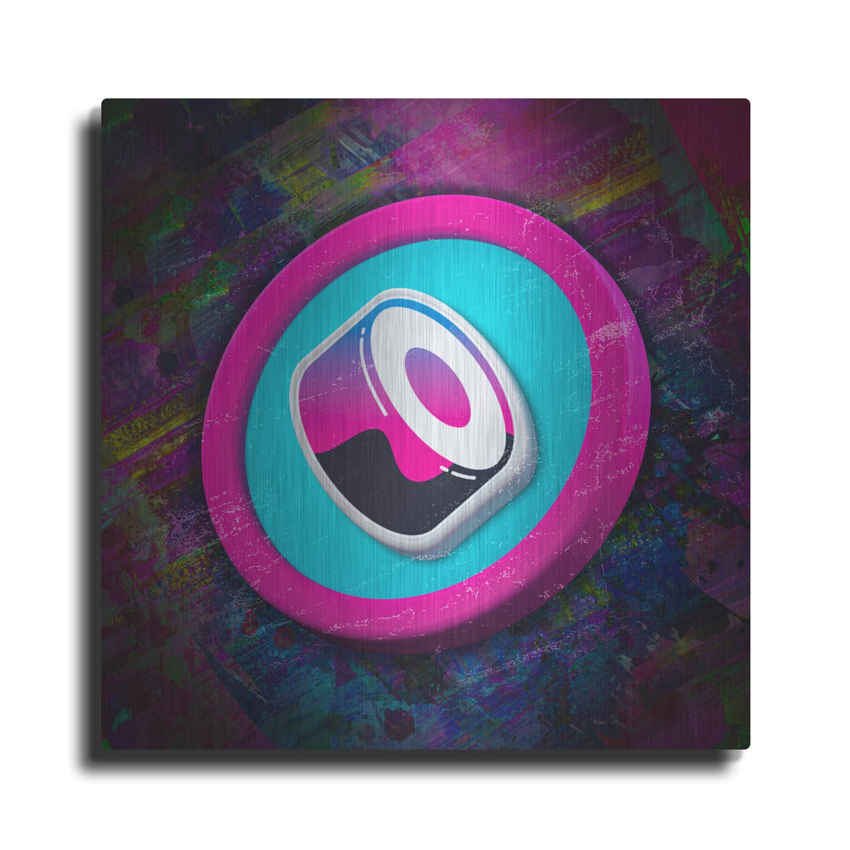 'Sushi Crypto' by Valentyn Artemenko – Metal Wall Art