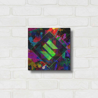 Luxe Metal Art 'SENT Crypto' by Luxe Metal Art Portfolio,12x12