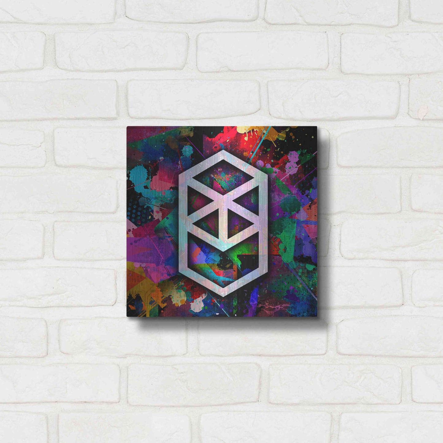 Luxe Metal Art 'FTM Fantom Crypto' by Luxe Metal Art Portfolio,12x12