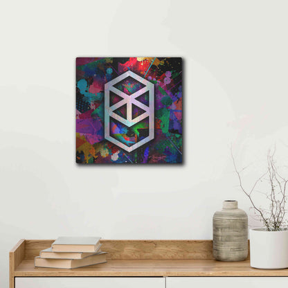 Luxe Metal Art 'FTM Fantom Crypto' by Luxe Metal Art Portfolio,12x12