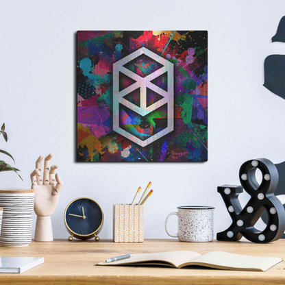 Luxe Metal Art 'FTM Fantom Crypto' by Luxe Metal Art Portfolio,12x12