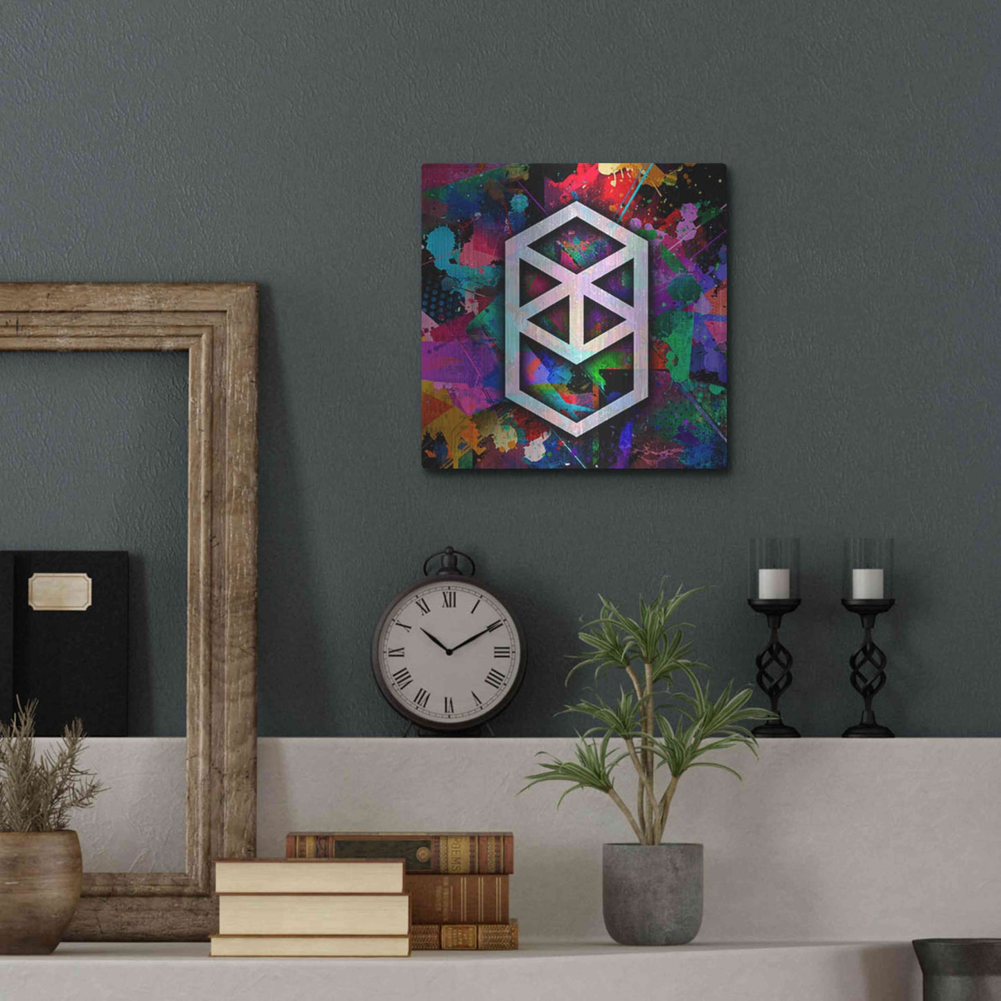 Luxe Metal Art 'FTM Fantom Crypto' by Luxe Metal Art Portfolio,12x12