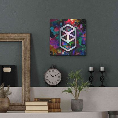 Luxe Metal Art 'FTM Fantom Crypto' by Luxe Metal Art Portfolio,12x12