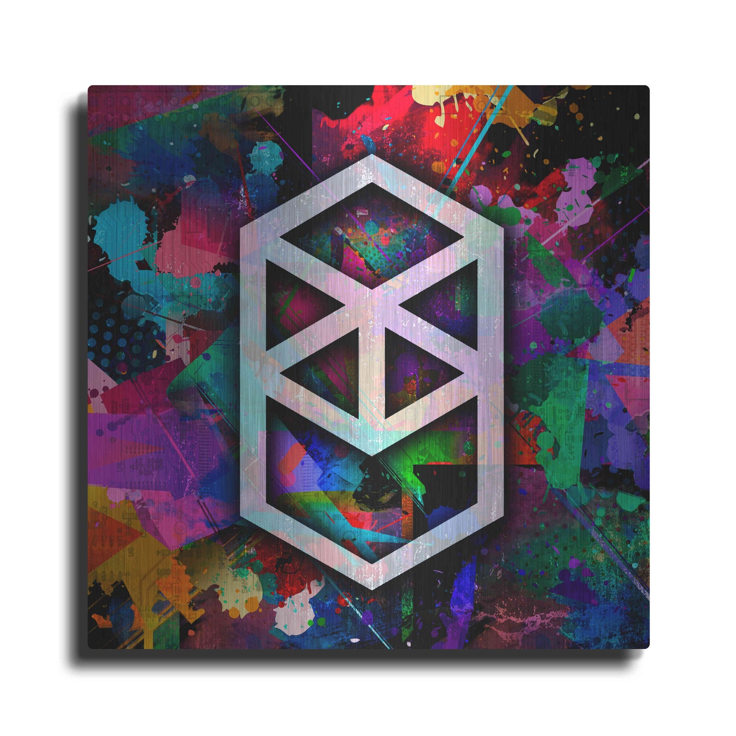 Luxe Metal Art 'FTM Fantom Crypto' by Luxe Metal Art Portfolio