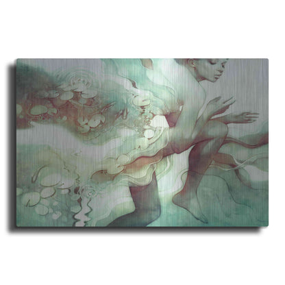 Luxe Metal Art 'Flood' by Anna Dittman, Metal Wall Art