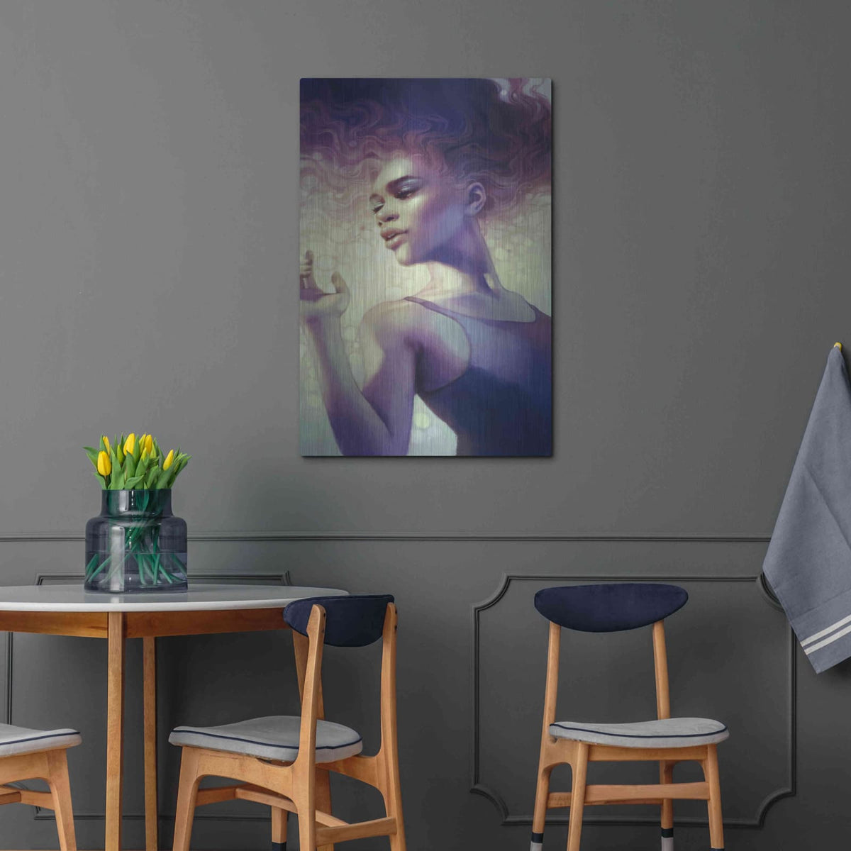 'Bead' by Anna Dittman – Metal Wall Art, 24x36 room view