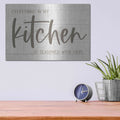 'Seasoned With Love Kitchen' by Susie Boyer – Metal Wall Art, 16x12 room view