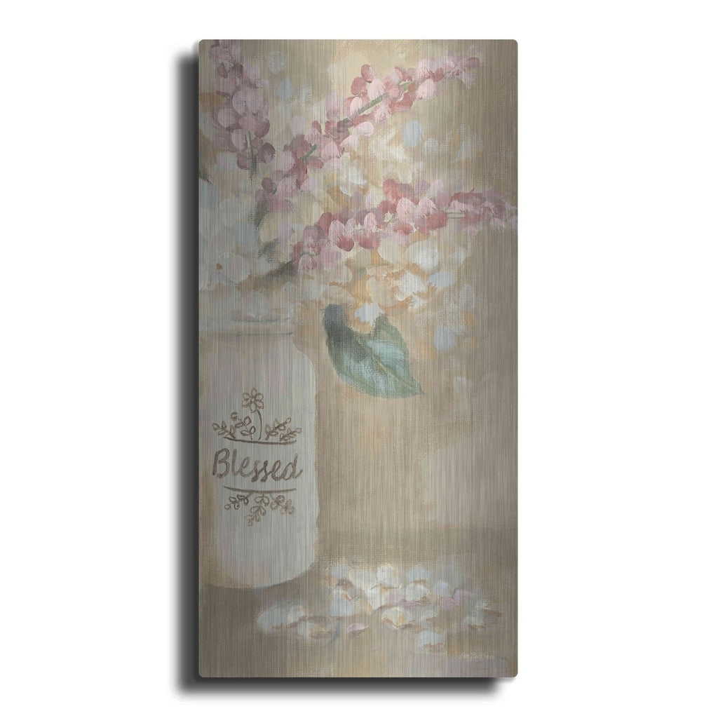 'Blessed Flowers' by Pam Britton – Metal Wall Art