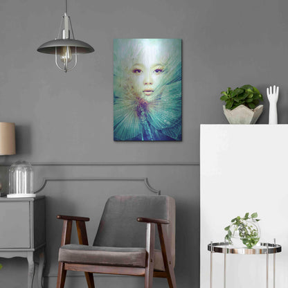 Luxe Metal Art 'Locust' by Anna Dittman, Metal Wall Art,16x24