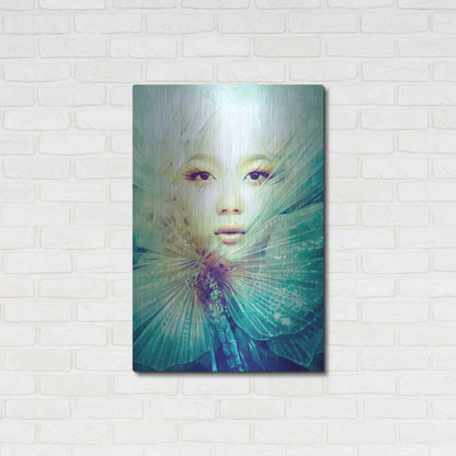 Luxe Metal Art 'Locust' by Anna Dittman, Metal Wall Art,24x36