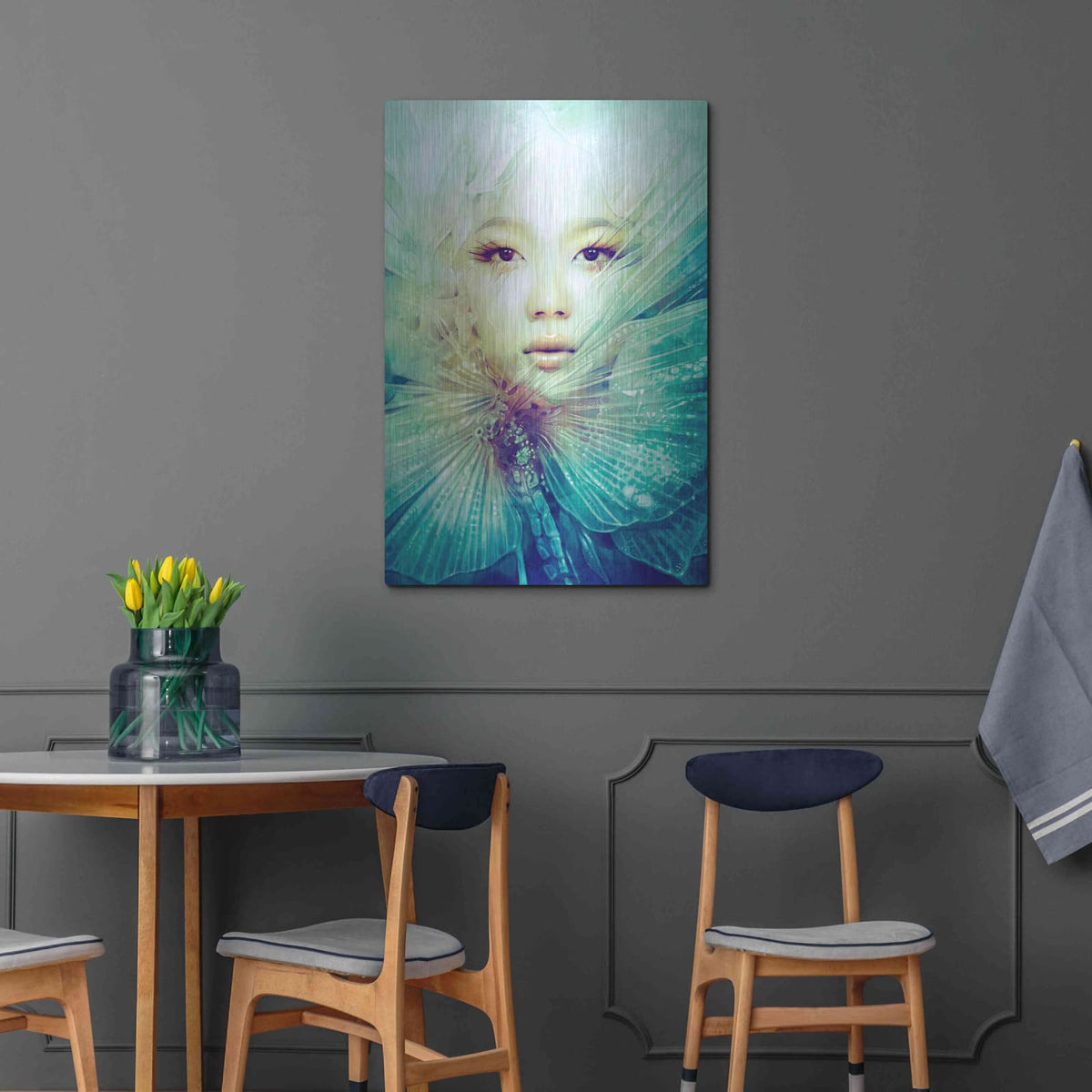 'Locust' by Anna Dittman – Metal Wall Art, 24x36 room view