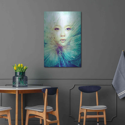 Luxe Metal Art 'Locust' by Anna Dittman, Metal Wall Art,24x36