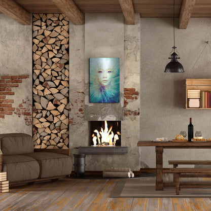 Luxe Metal Art 'Locust' by Anna Dittman, Metal Wall Art,24x36