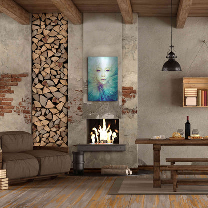 Luxe Metal Art 'Locust' by Anna Dittman, Metal Wall Art,24x36