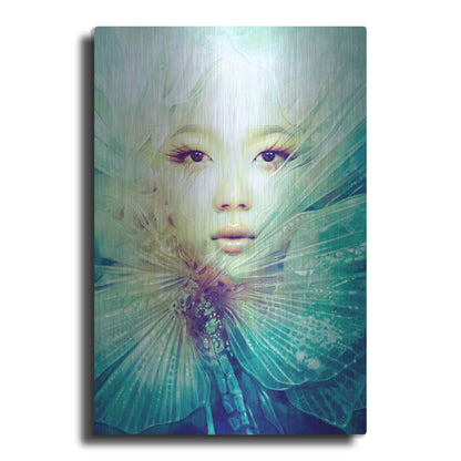 Luxe Metal Art 'Locust' by Anna Dittman, Metal Wall Art