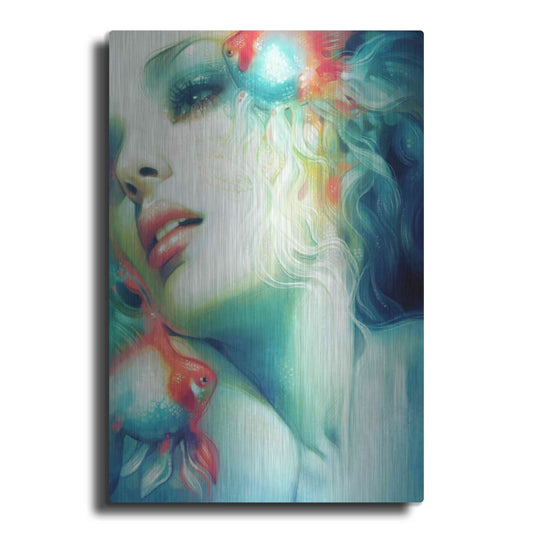 Luxe Metal Art 'Scale' by Anna Dittman, Metal Wall Art