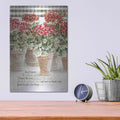'For I Know' by Cindy Jacobs – Metal Wall Art, 12x16 room view