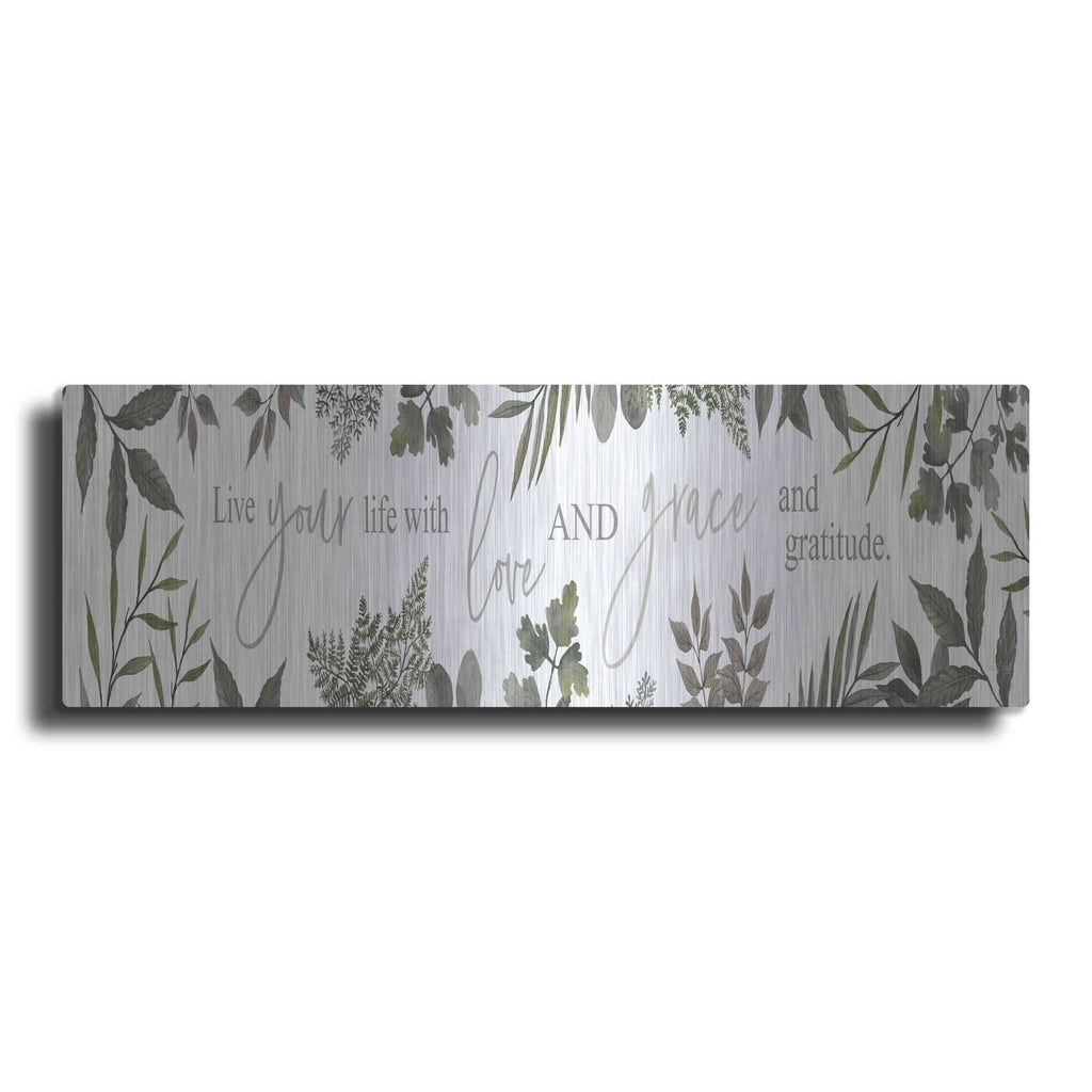 'Live Your Life I' by Cindy Jacobs – Metal Wall Art