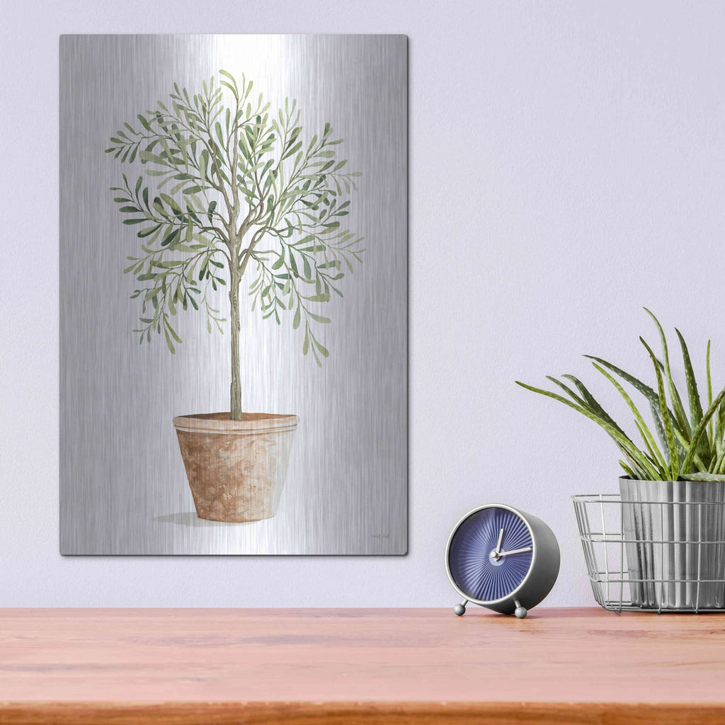 'Topiary II' by Cindy Jacobs – Metal Wall Art, 12x16 room view