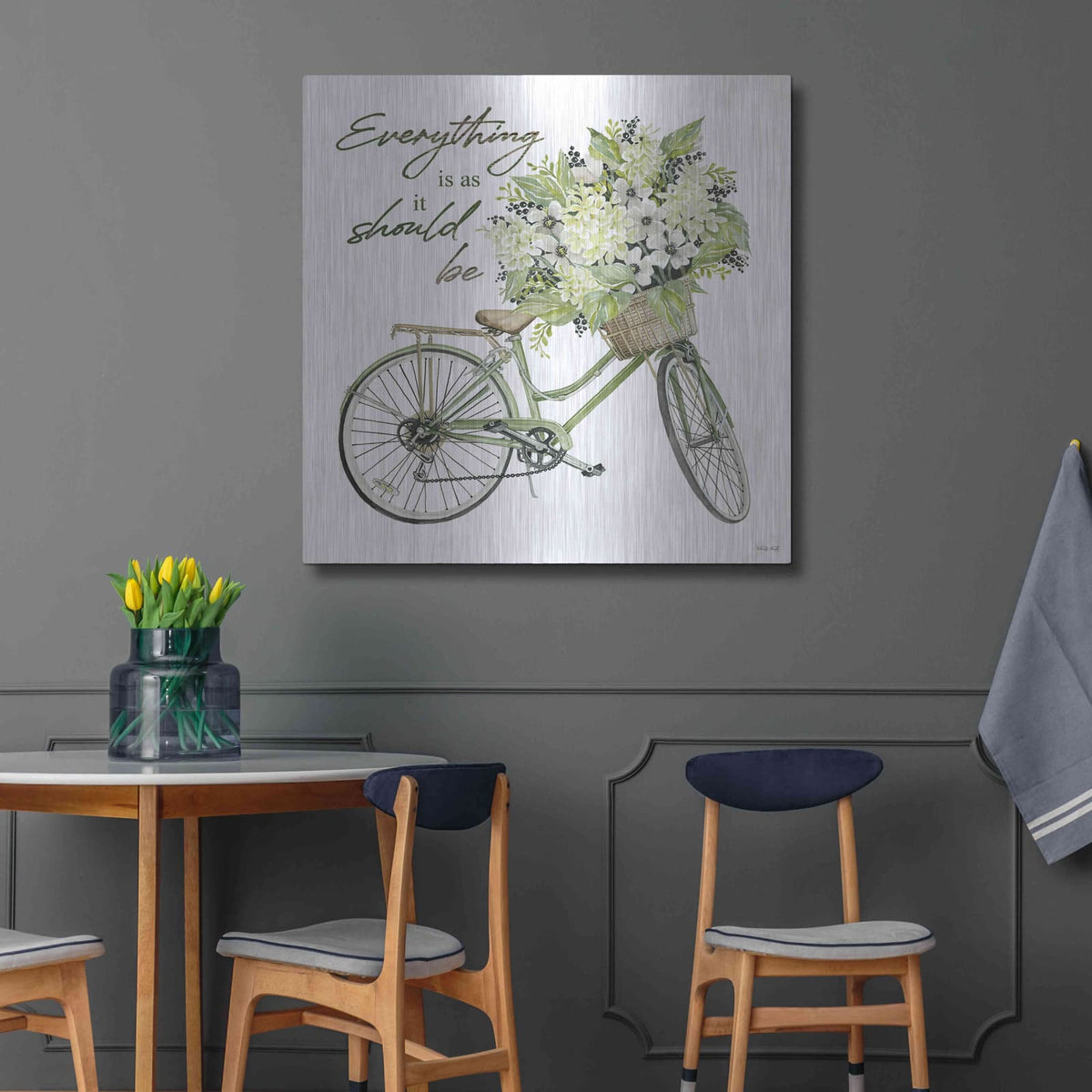 'As It Should Be' by Cindy Jacobs – Metal Wall Art, 36x36 room view