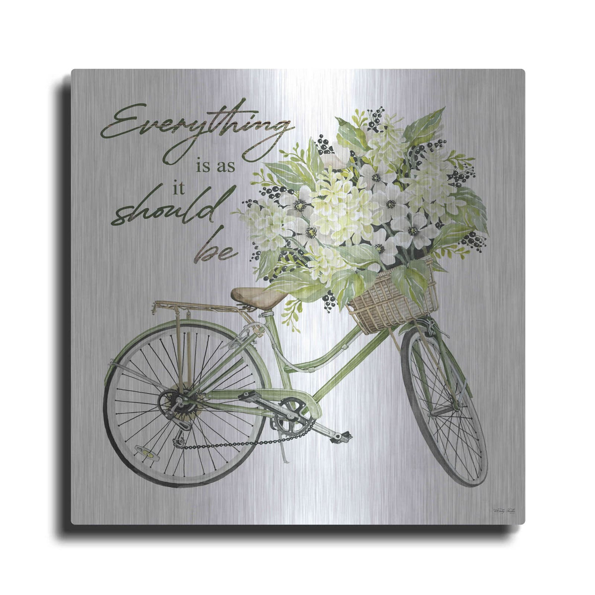 'As It Should Be' by Cindy Jacobs – Metal Wall Art
