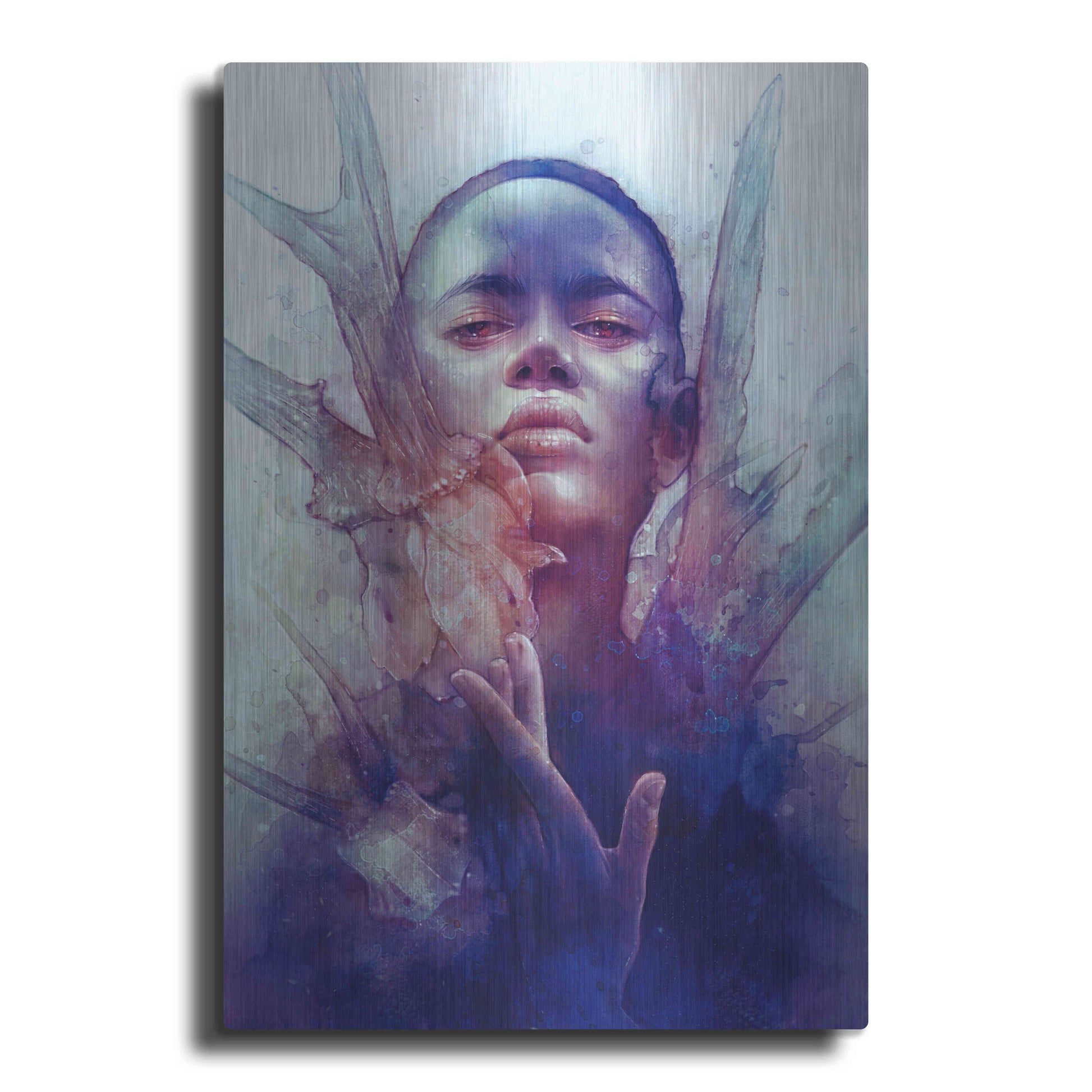 Luxe Metal Art 'Prey' by Anna Dittman, Metal Wall Art