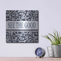 'See The Good' by Cindy Jacobs – Metal Wall Art, 12x12 room view