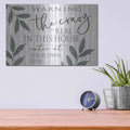 'The Crazy Is Real' by Cindy Jacobs – Metal Wall Art, 16x12 room view