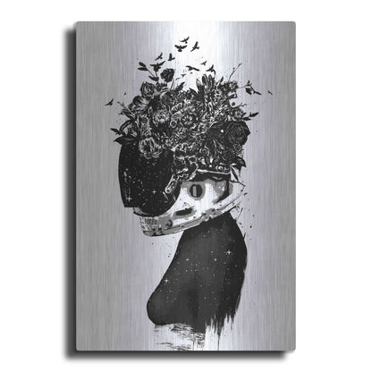 Luxe Metal Art 'Hybrid Girl' by Balazs Solti, Metal Wall Art