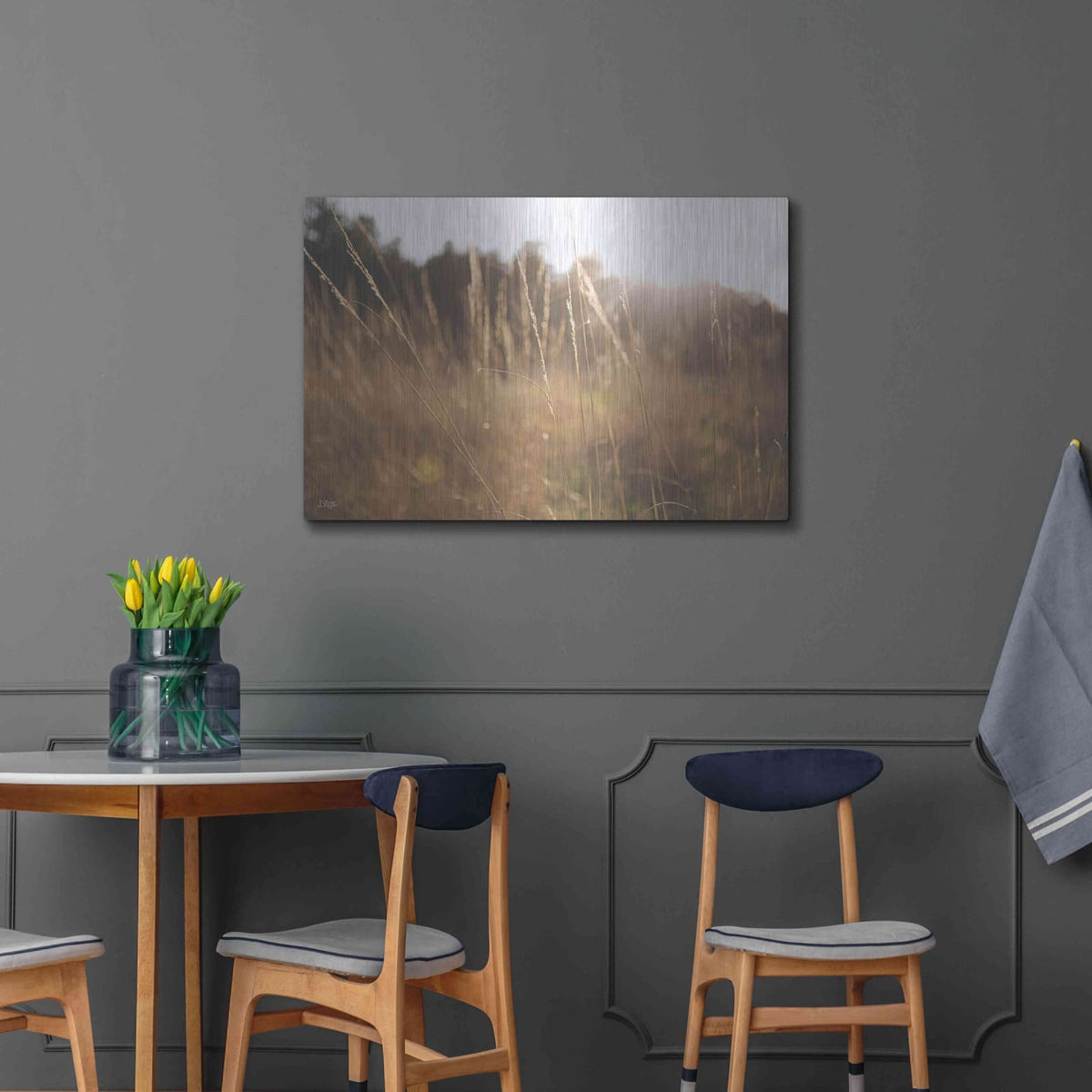 'Bright Sun Haze II' by Donnie Quillen – Metal Wall Art, 36x24 room view