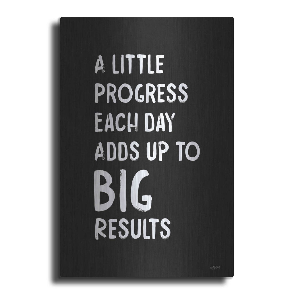 'Big Results' by Imperfect Dust – Metal Wall Art