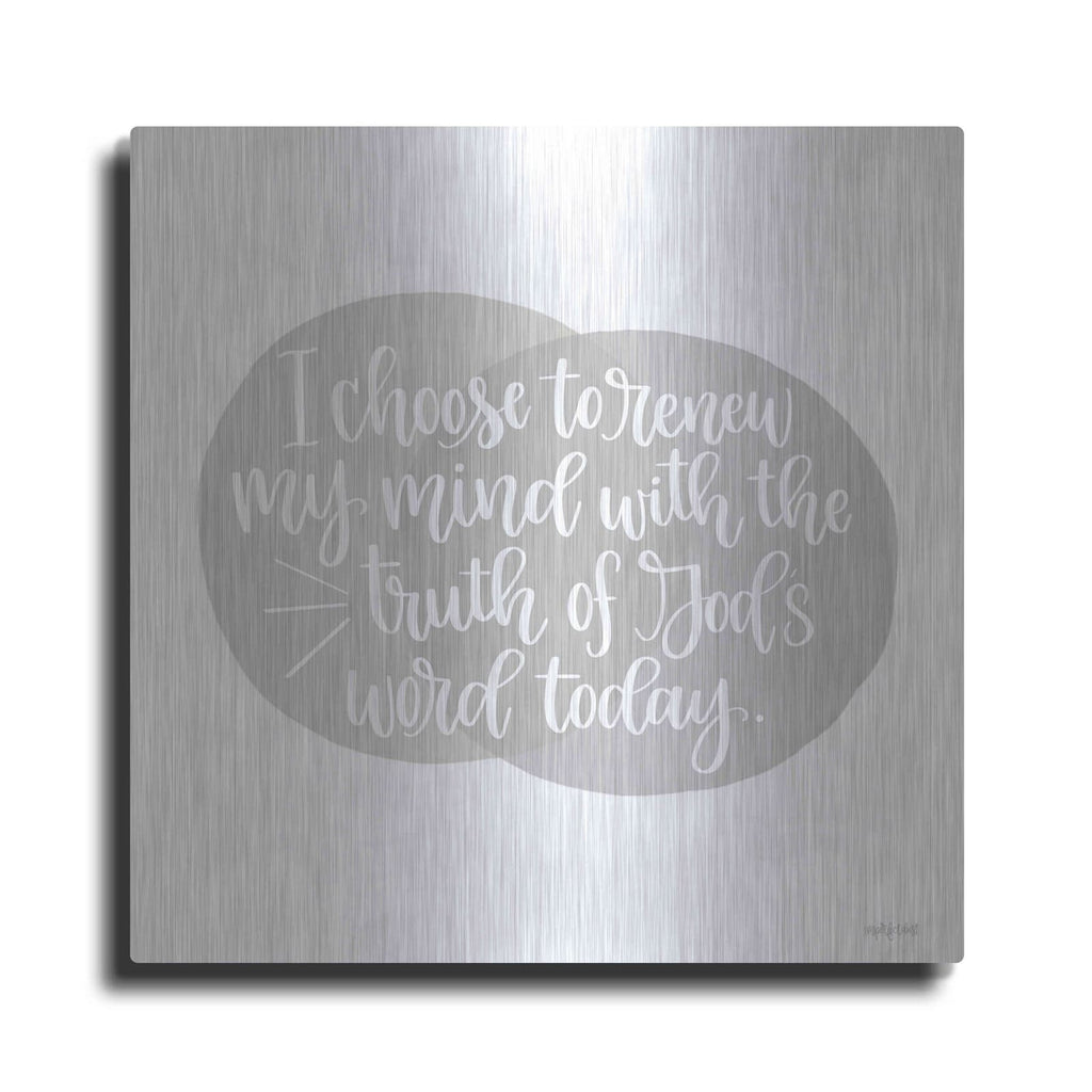 'Renew My Mind' by Imperfect Dust – Metal Wall Art