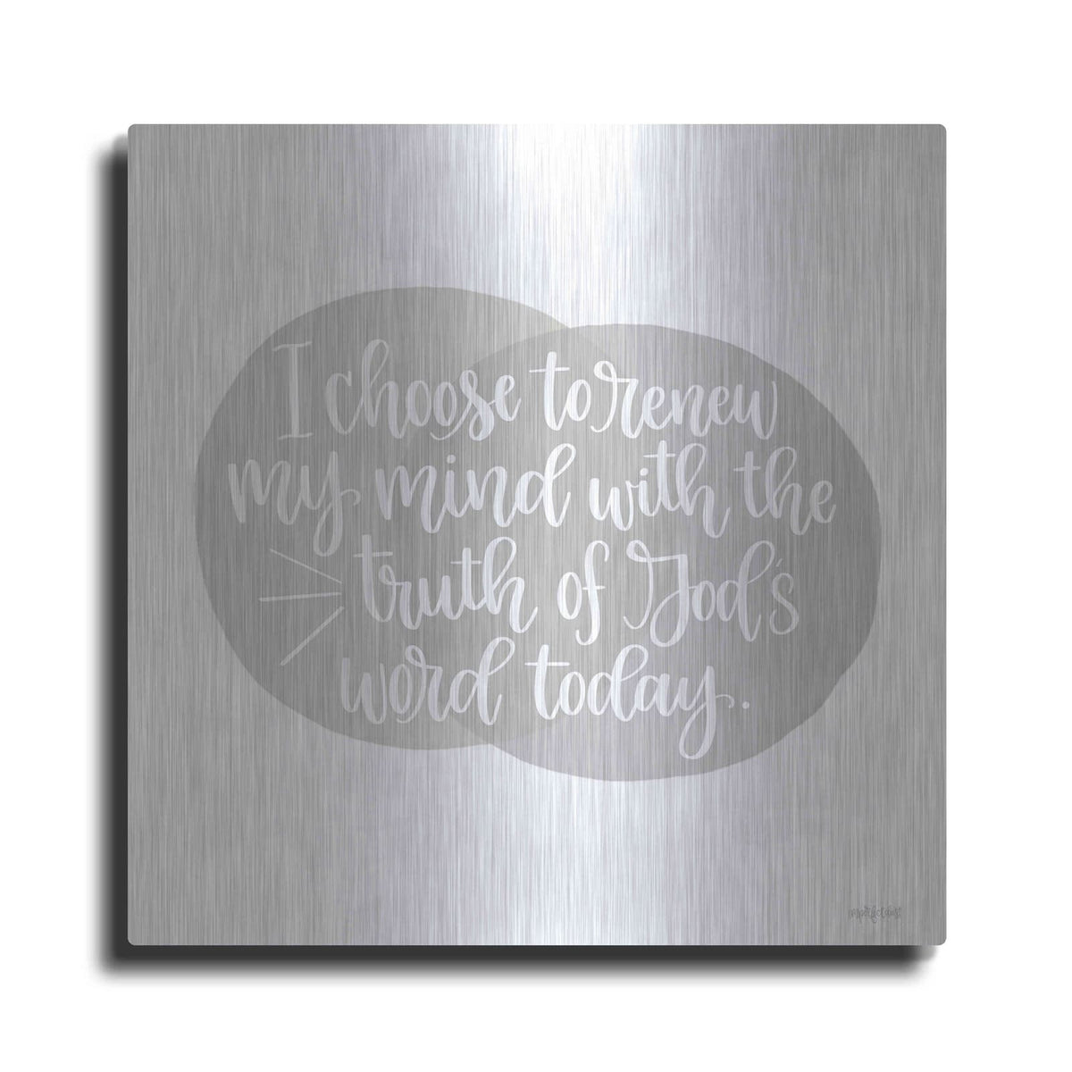 'Renew My Mind' by Imperfect Dust – Metal Wall Art