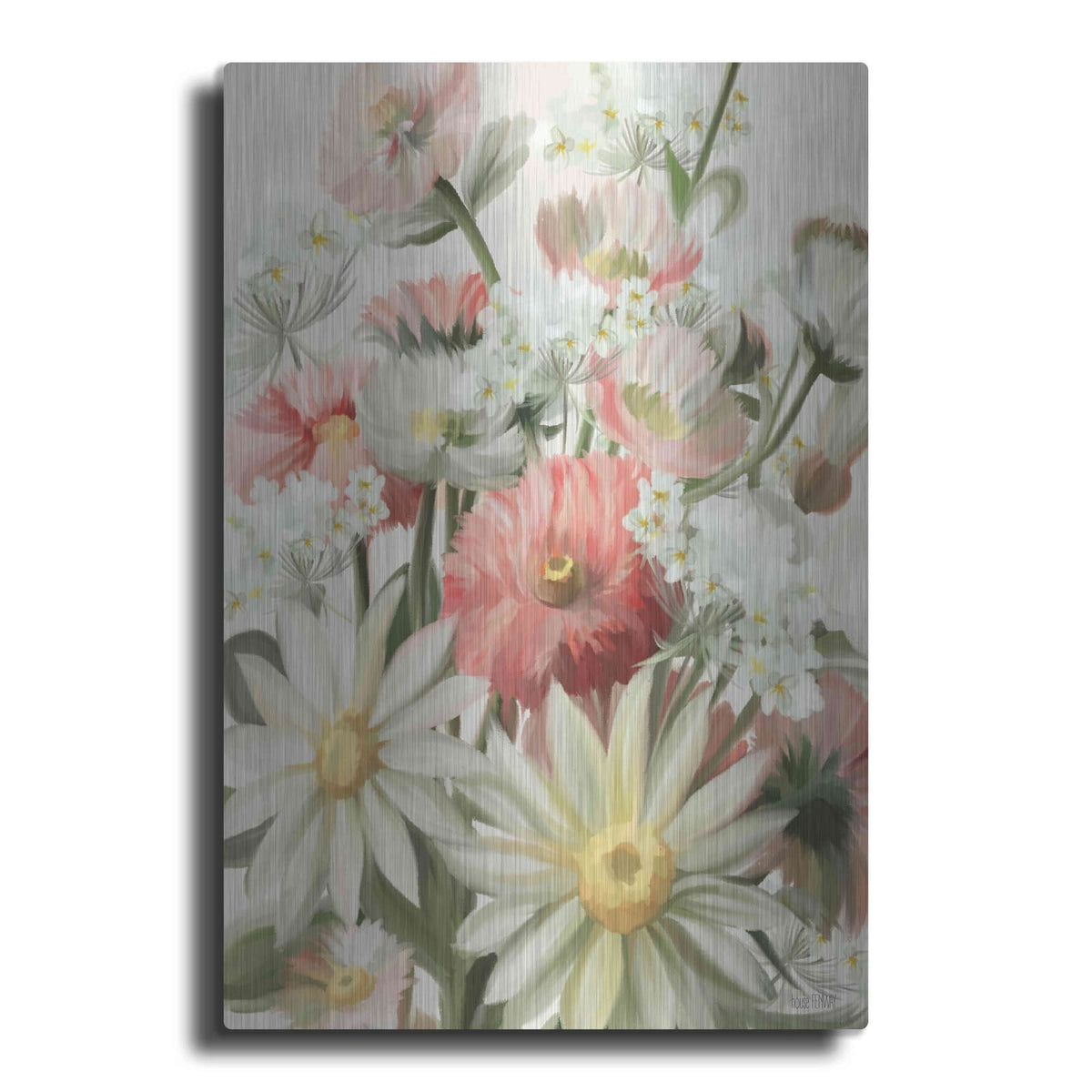 'Summer Wildflowers' by House Fenway – Metal Wall Art