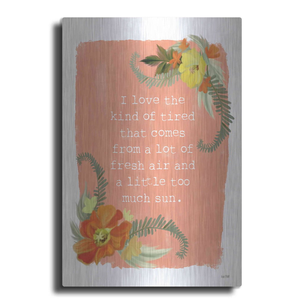 'Fresh Air And Sun' by House Fenway – Metal Wall Art