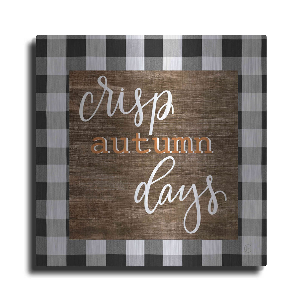 'Crisp Autumn Days' by Fearfully Made – Metal Wall Art