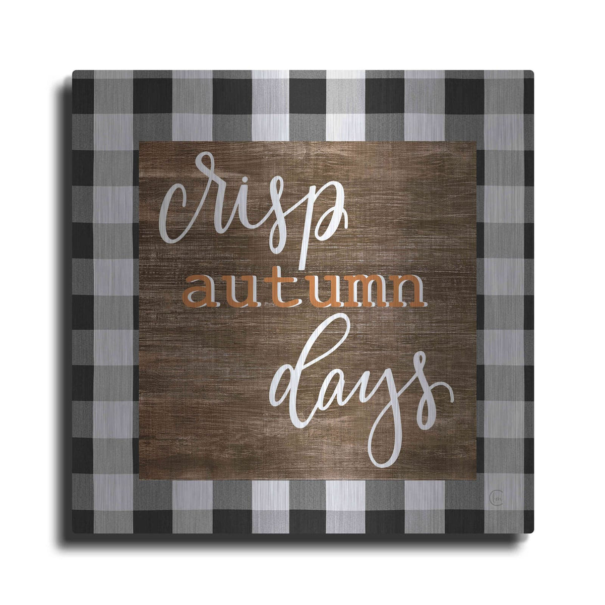 'Crisp Autumn Days' by Fearfully Made – Metal Wall Art