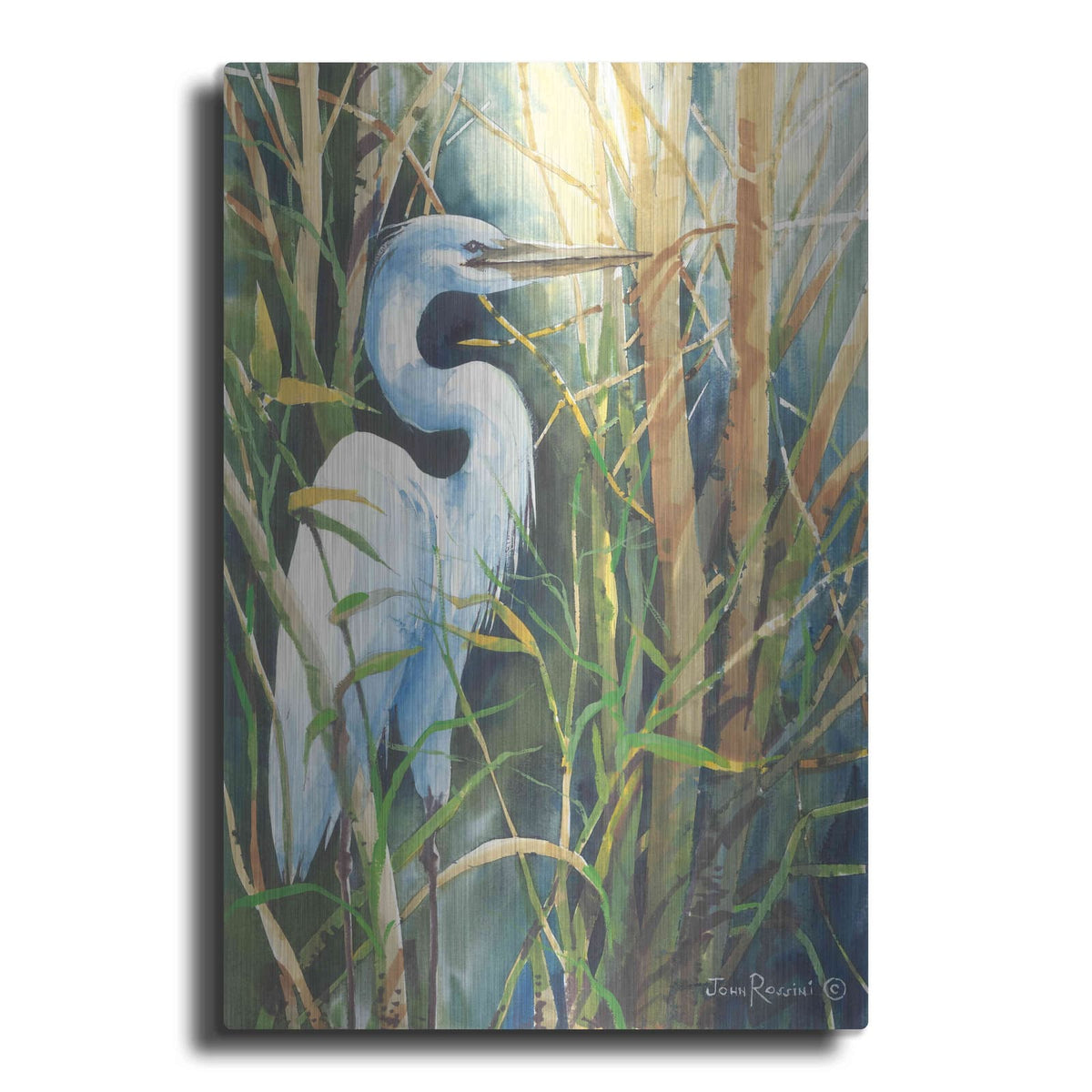 'His Stoic Patience' by John Rossini – Metal Wall Art