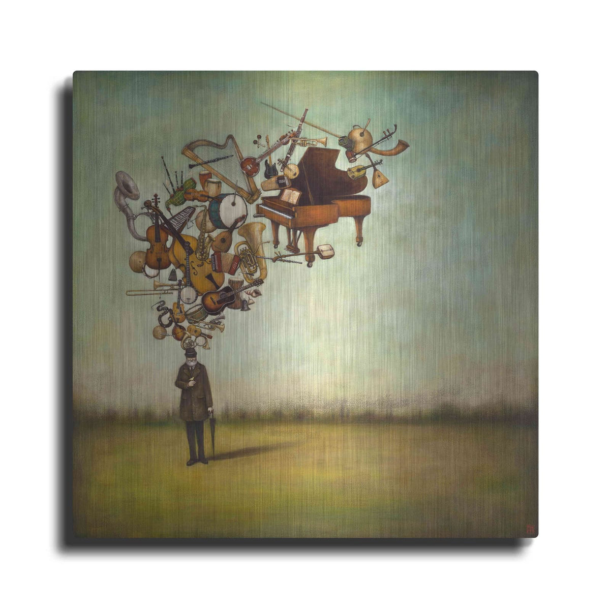 'Thanks for the Melodies' by Duy Huynh – Metal Wall Art