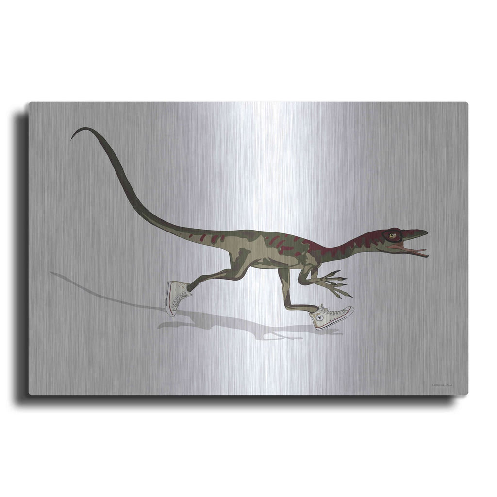 'Dino Dunk' by Kamdon Kreations – Metal Wall Art
