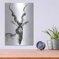 'Erratic Strength' by Kamdon Kreations – Metal Wall Art, 12x16 room view