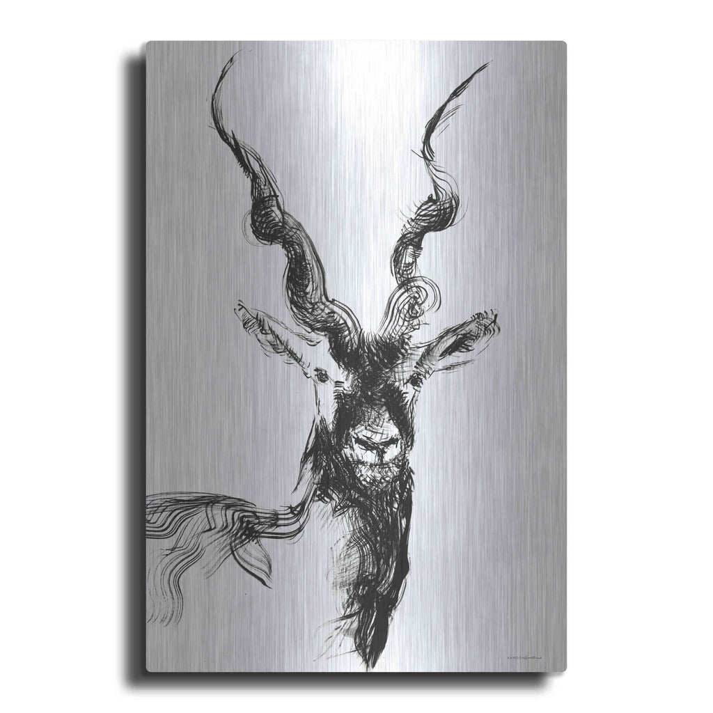 'Erratic Strength' by Kamdon Kreations – Metal Wall Art