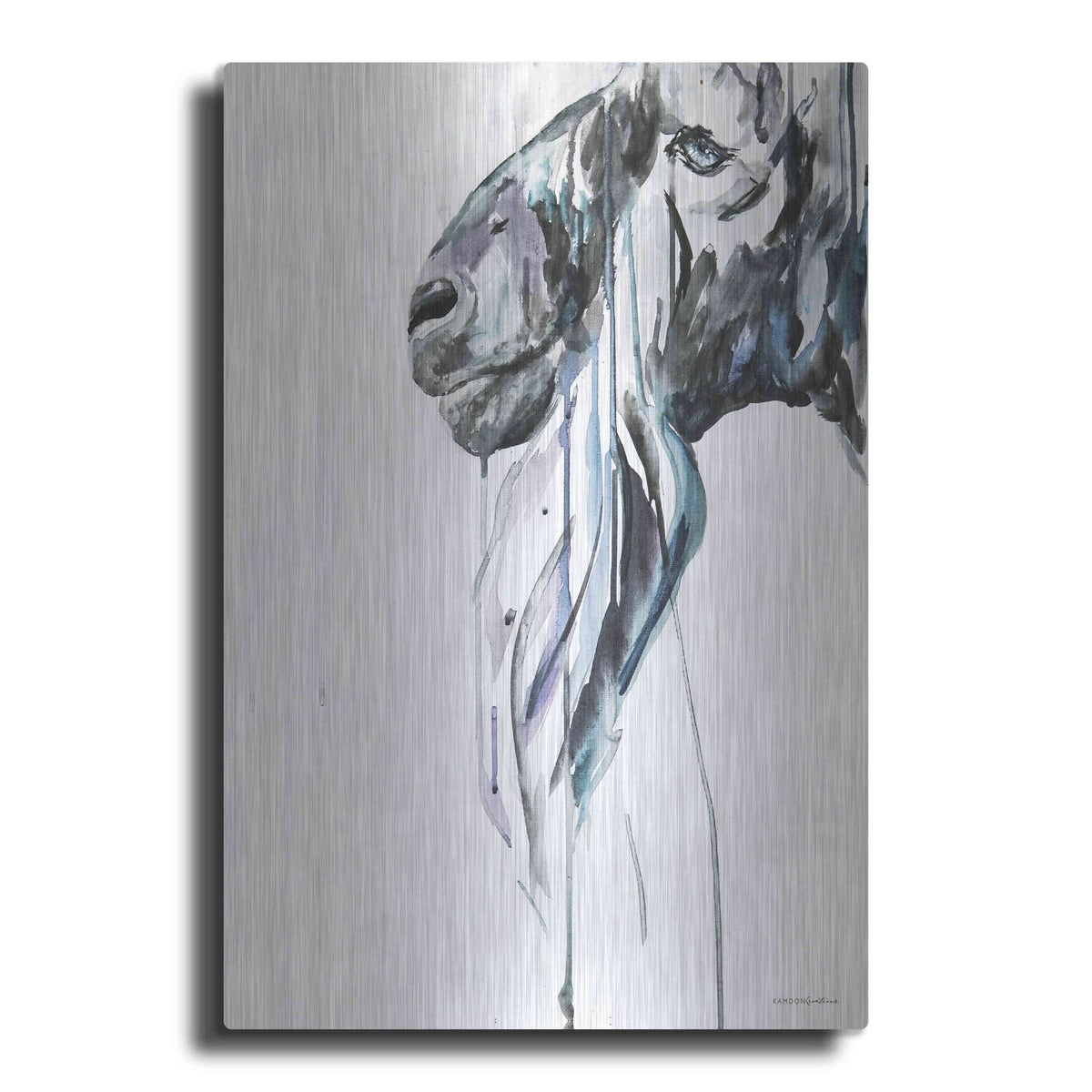 'Goat' by Kamdon Kreations – Metal Wall Art