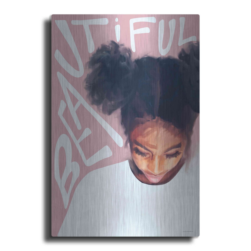 'Beautiful' by Kamdon Kreations – Metal Wall Art