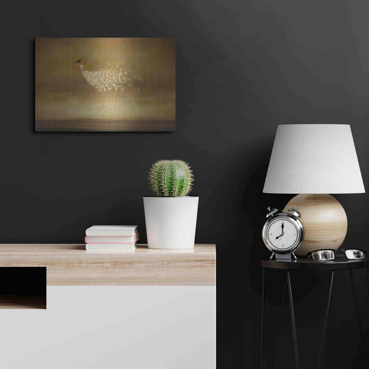 'Freeform' by Duy Huynh – Metal Wall Art, 24x16 room view