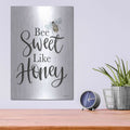 'Bee Sweet Like Honey' by Lisa Larson – Metal Wall Art, 12x16 room view
