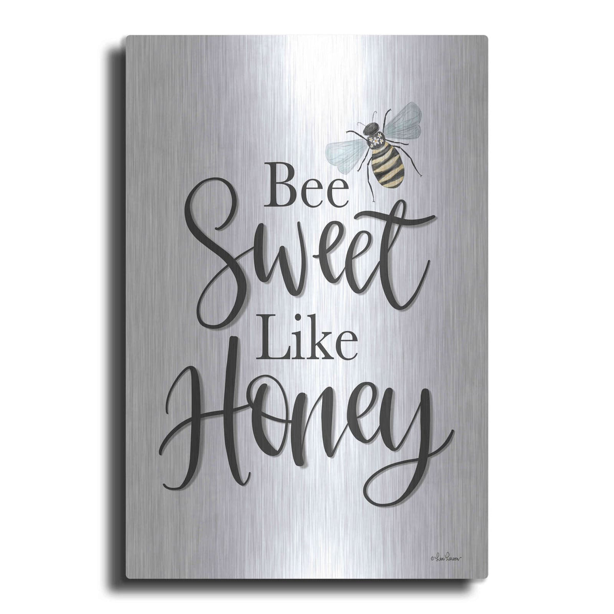 'Bee Sweet Like Honey' by Lisa Larson – Metal Wall Art